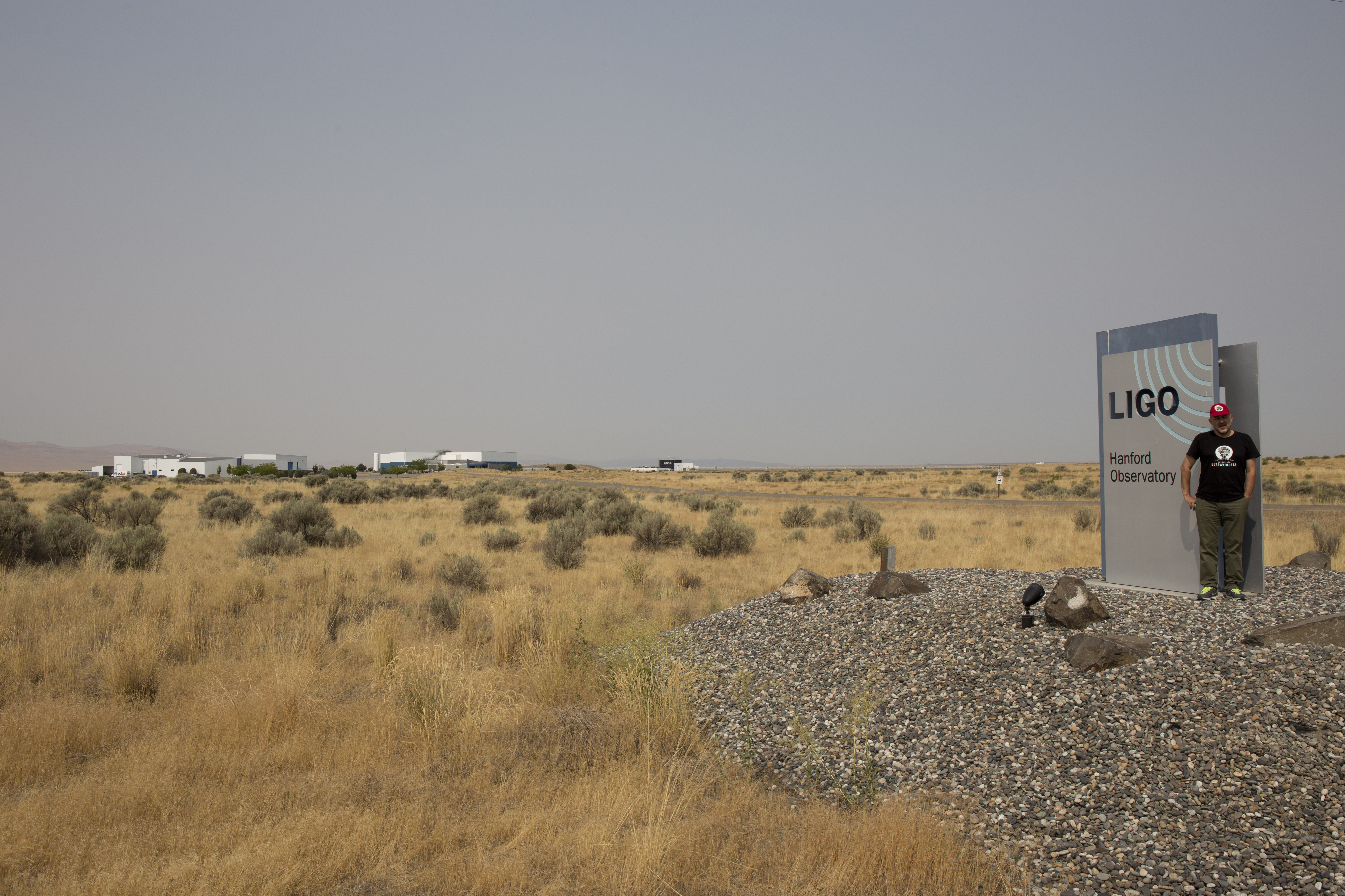 Entrada al Observatorio LIGO-Hanford