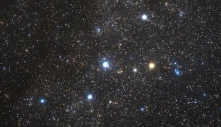 Image of the Constellation Cassiopeia (ground-based image)